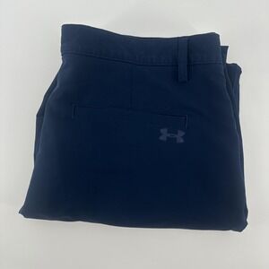 Under Armour Pants Mens 37x31 Blue Golf Chino Performance Stretch Casual